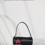 Chrome Hearts grinds bag cylindrical bag