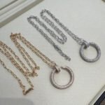 Cartier Extra-Large Pavé Nail Necklace (70 cm)