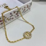 Dior Round Pearl Seed Bead Bracelet