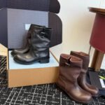Prada 25SS Fall/Winter Vintage Western Cowboy Boots