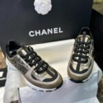 Chanel 25A Metallic Sneakers