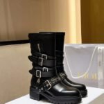 Premium Purchase Grade – Dior 25SS Fall/Winter Knee-High Boots
