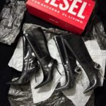 DIESEL High-End Sexy Knee-High Boots