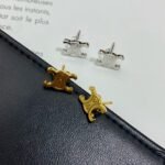 Celine 3D Arc de Triomphe Stud Earrings