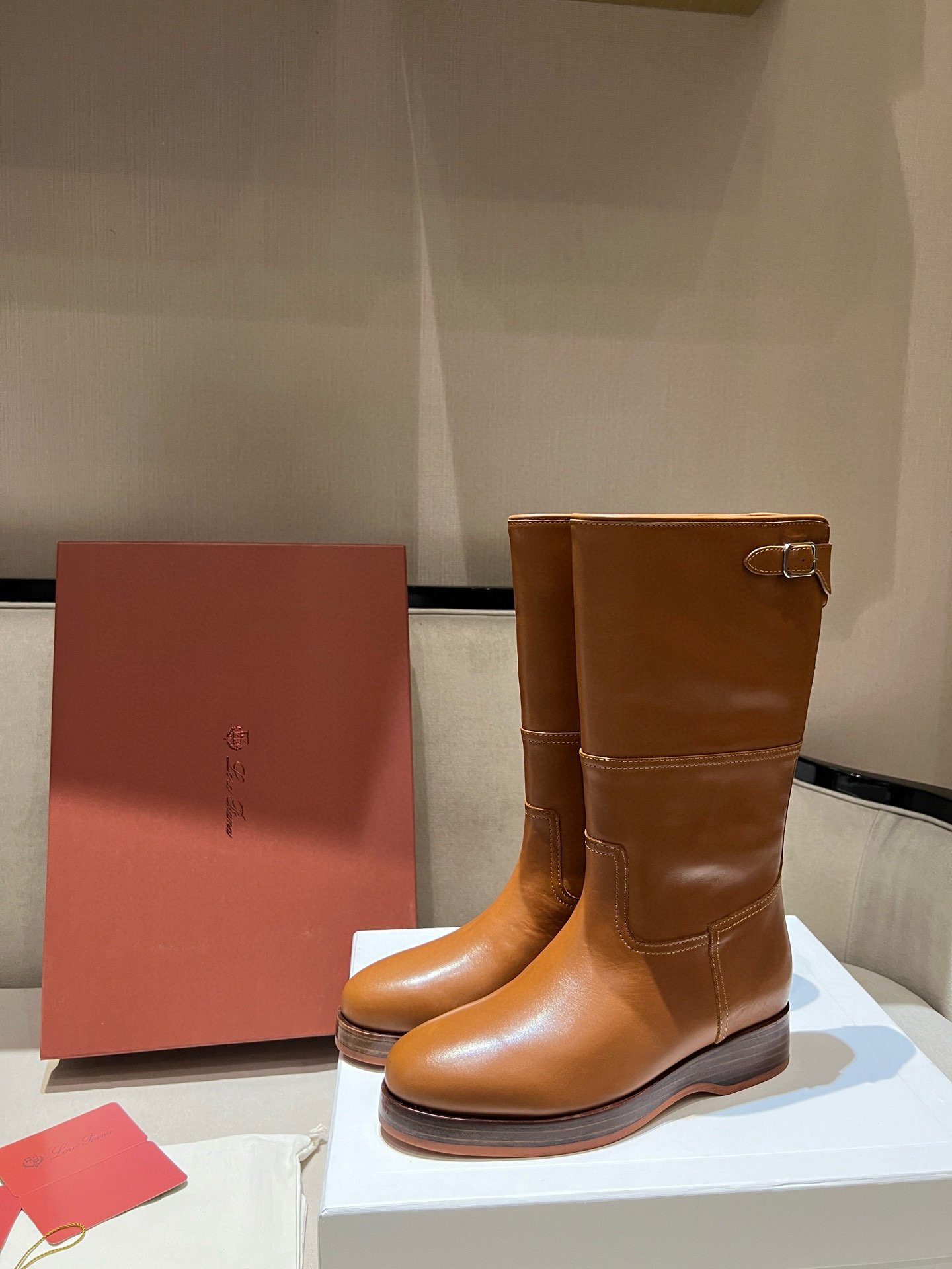 IMG_8721 Loro Piana 25SS mid-calf boots - Image 1